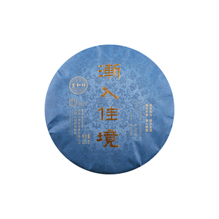 2025渐入佳境易武铜箐河大树茶普洱茶生茶饼茶花香蜜香357g/100g