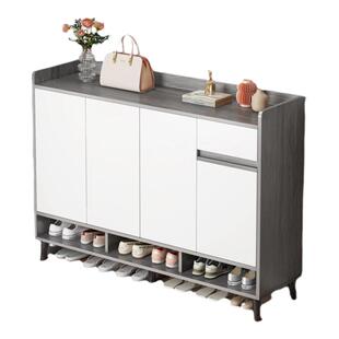 门口鞋柜室外过道电梯口门外2025新款爆款高档家用入户门楼道鞋架