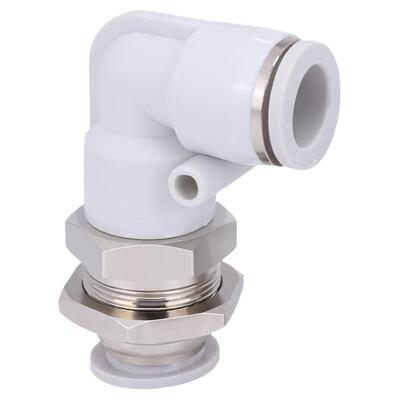 气动隔板直通穿板串板气管接头