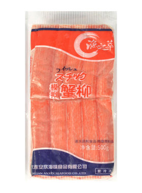 日式蟹味棒500g寿司解冻即食30枚