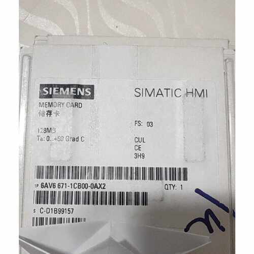 议价西门子6AV6671-1CB00-0AX2全新原装MM存储卡128MB多媒体卡现