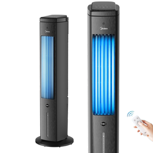 美的空调扇冷风机家用制冷风扇移动小空调卧室小型冷气扇2024新款