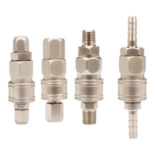 C式自锁快速接头气管气动工具木枪气枪软管气泵空压机公母头快插8