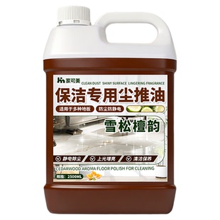 尘推油保洁专用拖把多功能防静电强力吸附尘埃剂大理石强力去污贰