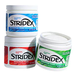 【3盒】美国stridex水杨酸棉片酸去闭口祛痘印收缩毛孔官方旗舰刷