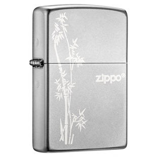 ZIPPO官方旗舰店正品缎纱步步高升煤油打火机送男友七夕礼物