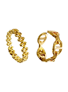 ins椭圆猪鼻子可调节网红链条