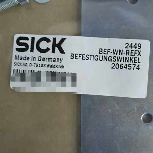 议价SICK西克传感器安装支架 BEF-WN-REFX  订货号
