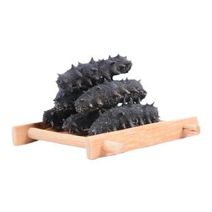 辽湾岛大连黑玉海参底播野生纯淡干国标一级有机辽刺参礼盒装500g