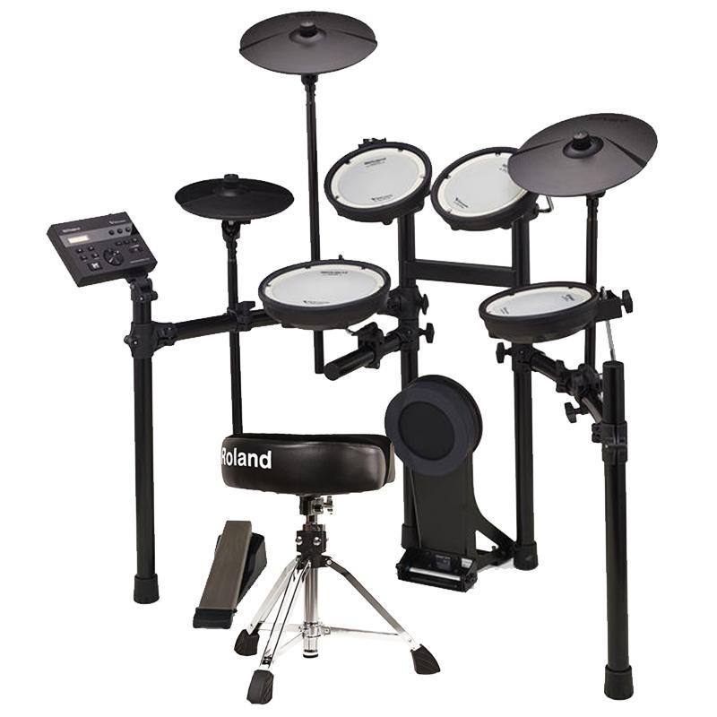 Roland罗兰电子鼓td07kv 电鼓TD07DMK家用初学者专业演奏电架子鼓