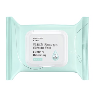 屈臣氏氨基酸温和净透卸妆湿巾眼唇脸清洁面便携新旧随机