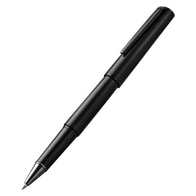 金属重手感中性笔定制私人刻字品牌LOGO送客户送老师品质签字笔0.7mm硬笔书法练字磨砂全黑铜材金属笔