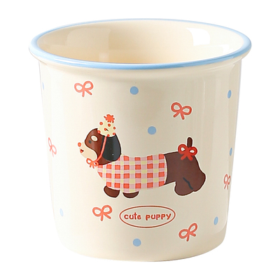 川岛屋原创手握咖啡杯陶瓷马克杯