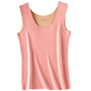 保暖内衣女款背心加绒加厚秋冬季德荣女士德容打底衫秋衣打底新款