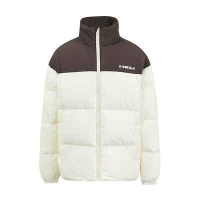 美特斯邦威新国标撞色拼接羽绒服