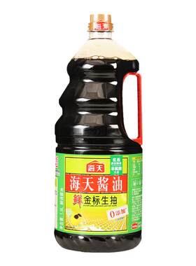 海天1900ml美味鲜酱油金标生抽