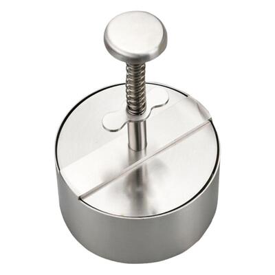 手动成型加厚圆形实心不锈钢滩涂