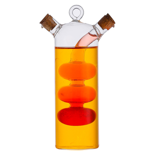 鸳鸯鸡尾酒杯创意分享杯 双管玻璃杯个性酒吧器皿挂式水杯饮料杯