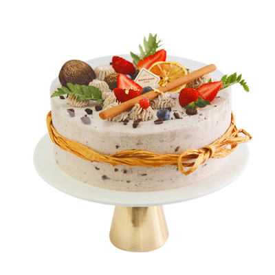 巴芙女神节淡奶北京同城配送蛋糕