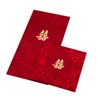 2026新年红包利是封创意结婚喜字敲门小红包中式节庆香味红包袋