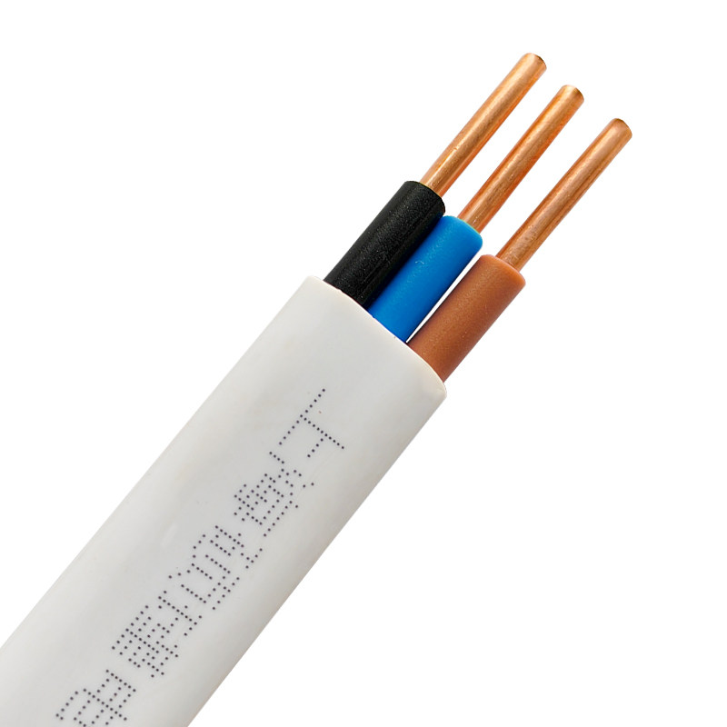 国标电线家用铜芯护套线2芯家用