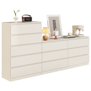 YDD云川钢制斗柜卧室靠墙收纳落地五斗柜主卧组合沙发旁边柜铁艺