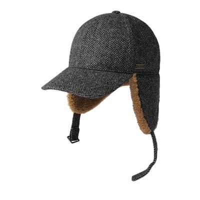 棒球帽mrduck保暖雷锋帽复古冬季