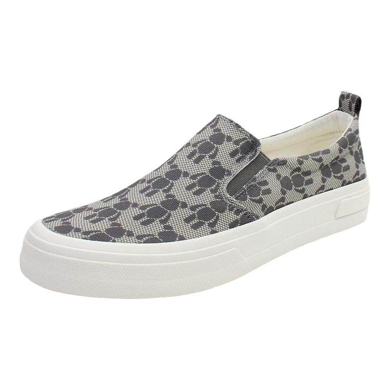 一脚蹬休闲男鞋软底开车鞋布鞋男