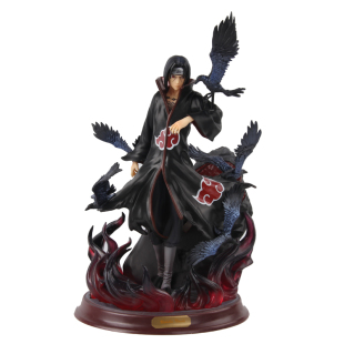 火影忍者手办晓组织殿堂宇智波鼬乌鸦写轮眼佩恩带土阿飞模型摆件