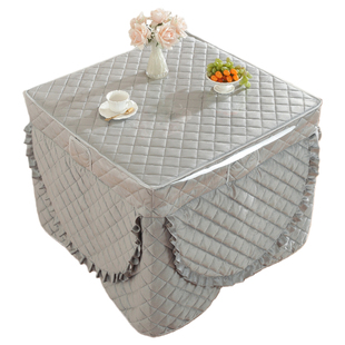 透明烤火桌罩套正方形防烫防水防油桌布长方形皮罩取暖电驴桌子垫