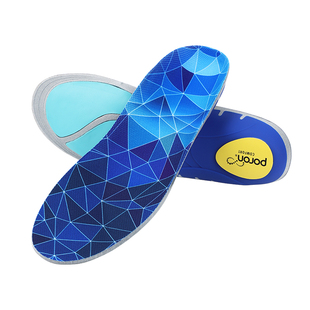 poron缓震抗扭转足弓支撑运动鞋垫防滑男篮球跑步高弹减震nazaroo