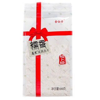 【包邮】金谷力有机皮燕麦750g糯香原味青藏高原燕麦片全谷无蔗糖