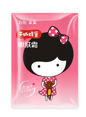 春娟牛奶蜂蜜霜30g*5袋装