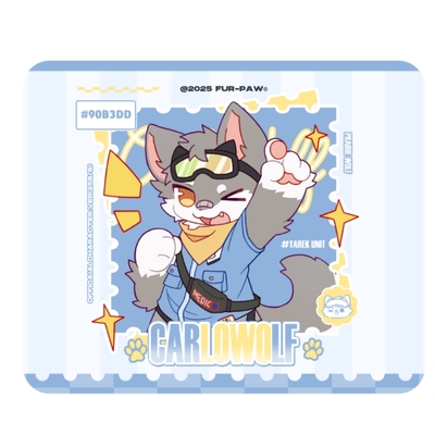 [Fur-Paw]镜片清洁布Furry周边屏幕眼镜布福瑞兽设兽装绒爪实验室