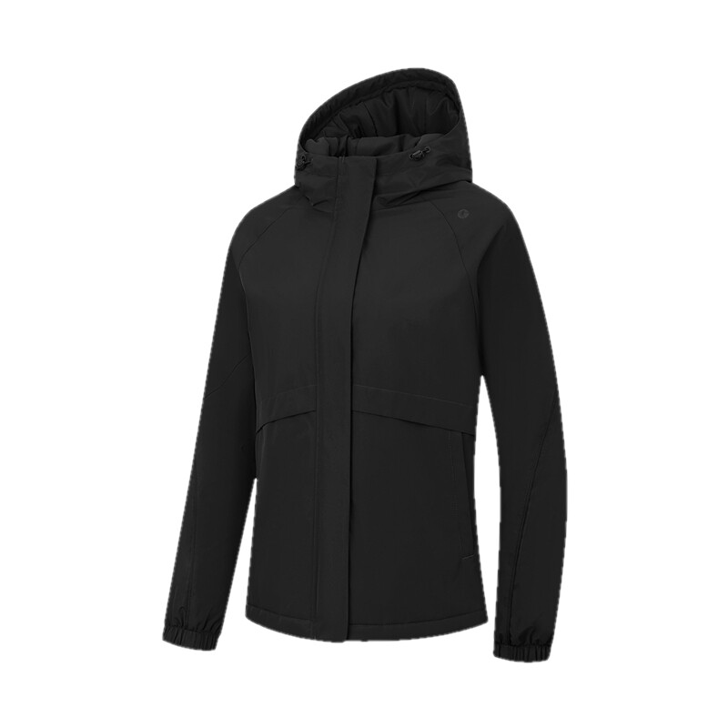 乔丹女冬季梭织短棉服运动外套