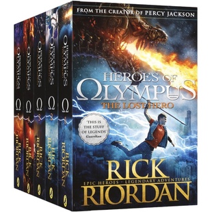 Heroes of Olympus Ultimate 波西·杰克逊5册 奥林匹斯英雄 Percy Jackson 少年版荷马史诗 儿童英语章节书 英文原版进口图书