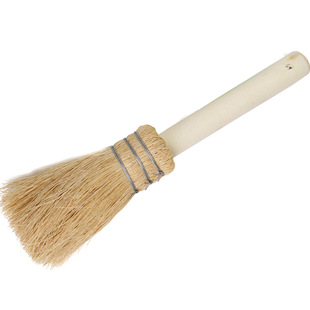 进口剑麻丝软毛椰棕洗锅刷子不沾油碗碟清洗刷木把锅刷棕丝清洁刷