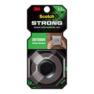 3M思高户外用泡棉胶带防水防潮抗高温寒冷不易老化室外专用双面胶粘胶