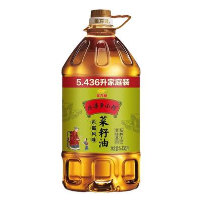 金龙鱼外婆乡小榨菜籽油5.43L