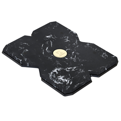 音箱避震板座复合避震结构