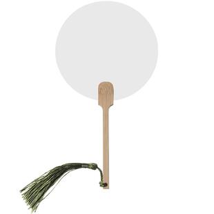 非遗漆扇材料包儿童迷你漆扇专用diy材料包小号带字漆扇空白扇子