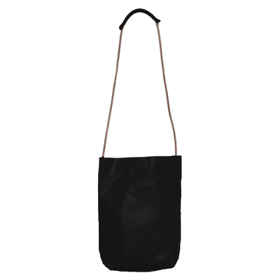 藤也家斜挎水桶包文艺大容量