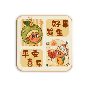 星星人周边玄关摆件高级感小众电视柜桌面摆画新居装饰布置床头画