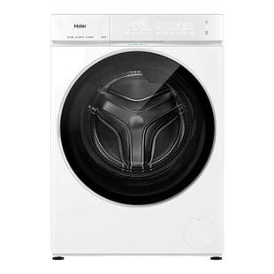 [云溪5.0高配版 D3]海尔新品白滚筒洗衣机全自动12KG大容量洗脱D3