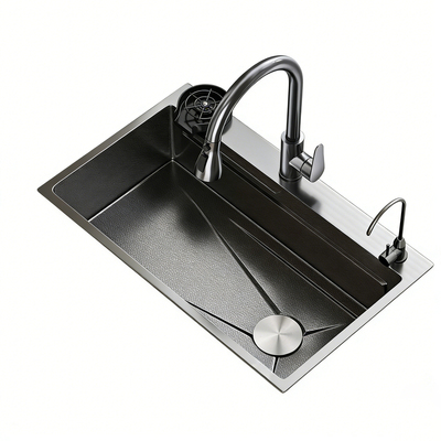 厨房水槽加厚SUS304不锈钢大单槽