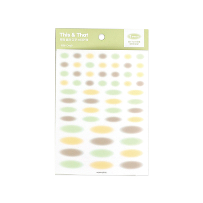 wannathis透明腮红贴纸套装