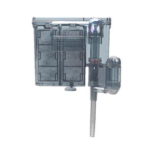 日创超静音挂壁式净水循环三合一瀑布过滤器鱼缸过滤制氧一体机