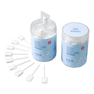 婴儿口腔清洁器新生儿纱布棉棒宝宝乳牙刷婴幼儿洗舌苔神器刷牙棒