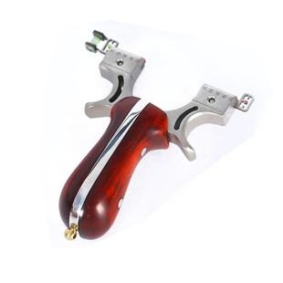 新款不锈钢弹弓大威力架子扁皮高弹性户外精准专业竞技8020/9025