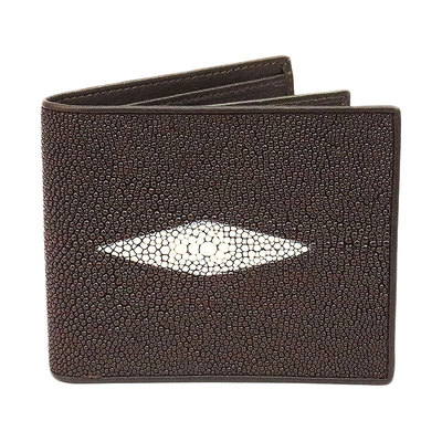 男士大珠珍珠鱼皮钱包夹驾驶套
